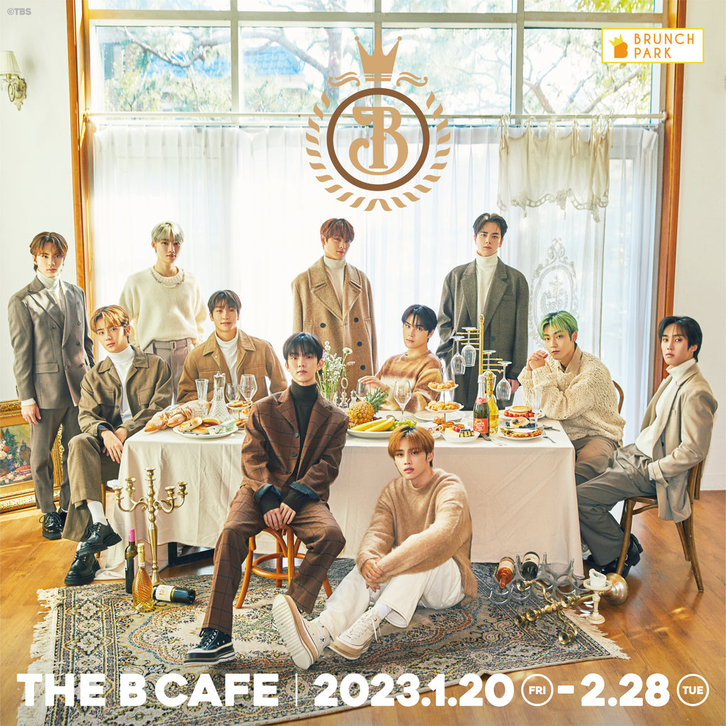 「THE BOYZ」コラボの「THE B（ドビ） CAFE」が1月20日より